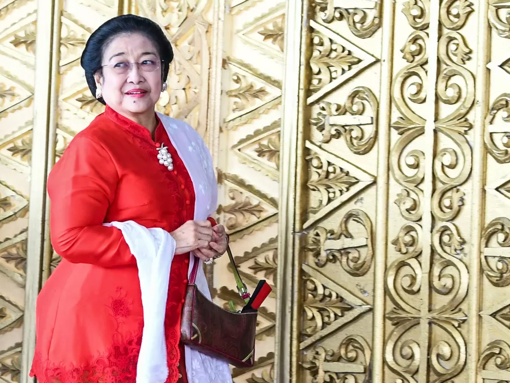 Ketua Umum Partai PDI Perjuangan Megawati Soekarnoputri. (Antara/Galih Pradipta)