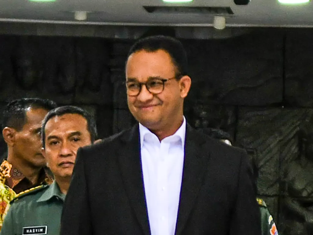 Gubernur DKI Jakarta Anies Baswedan (Antara/Galih Pradipta).