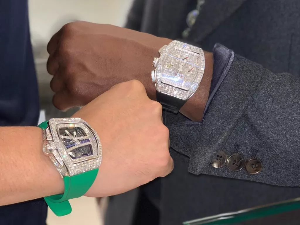 Koleksi Jam tangan mewah milik Floyd Mayweather. (Instagram/@floydmayweather)