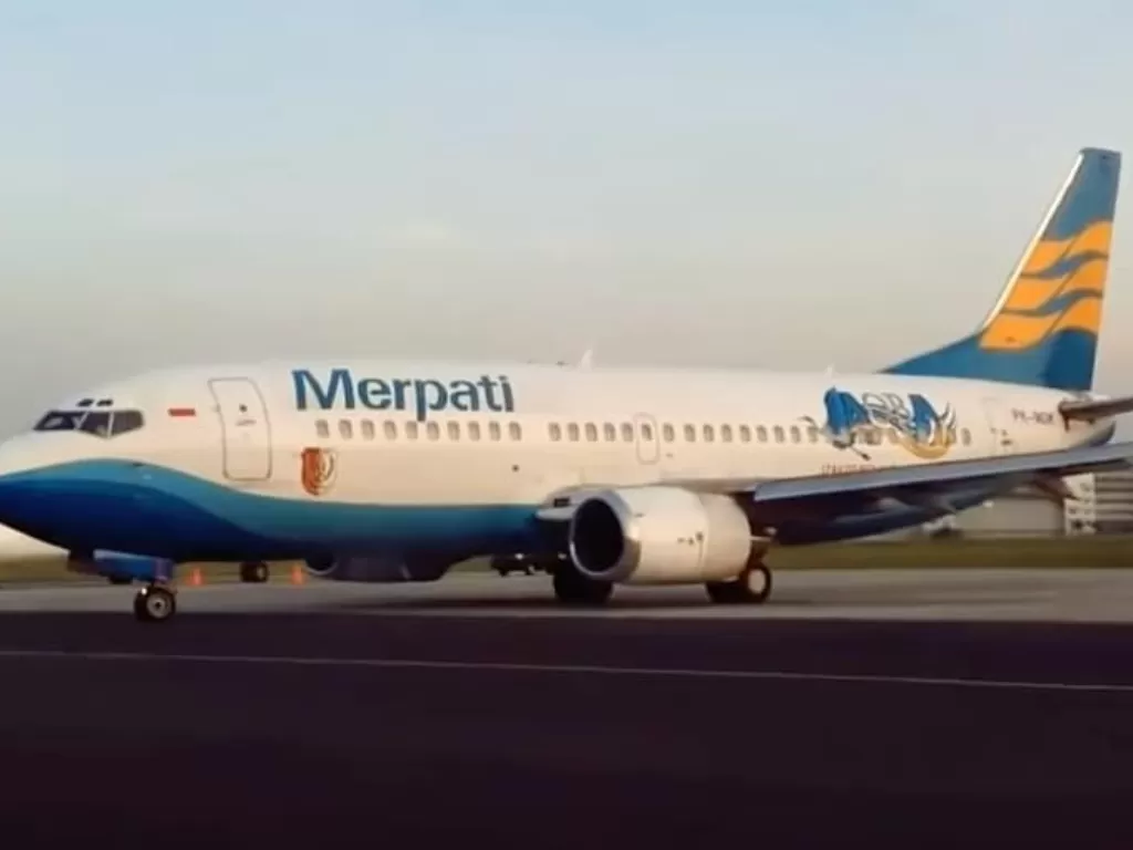 Merpati Airlines. (Instagram/@aviation_milenial)