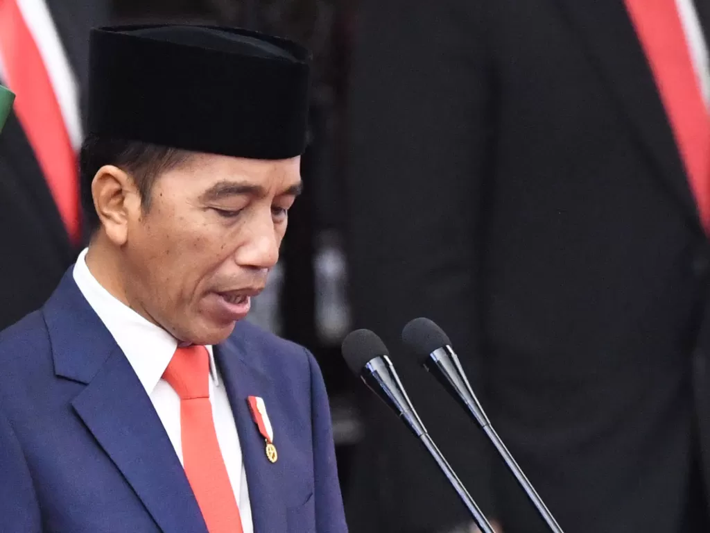 Presiden Republik Indonesia periode 2019-2024, Joko Widodo (Jokowi). (Antara/Akbar Nugroho Gumay)