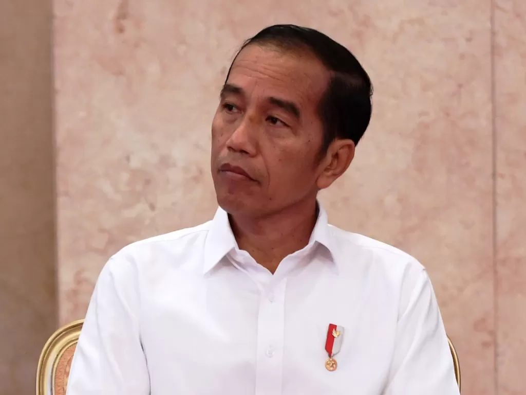 Presiden Joko Widodo (Jokowi) harus berpikir dua kali untuk mengubah nomenklatur kementerian (Antara/Akbar Nugroho Gumay).