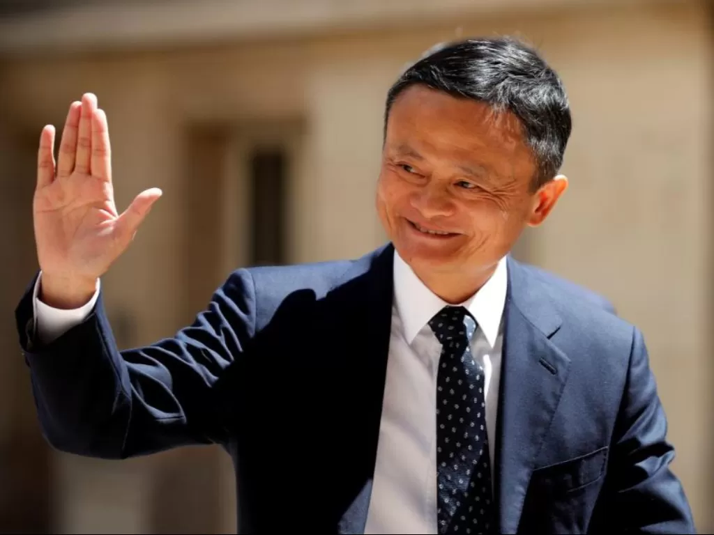 Jack Ma, telah pensiun dari Alibaba (REUTERS/Charles Platiau)