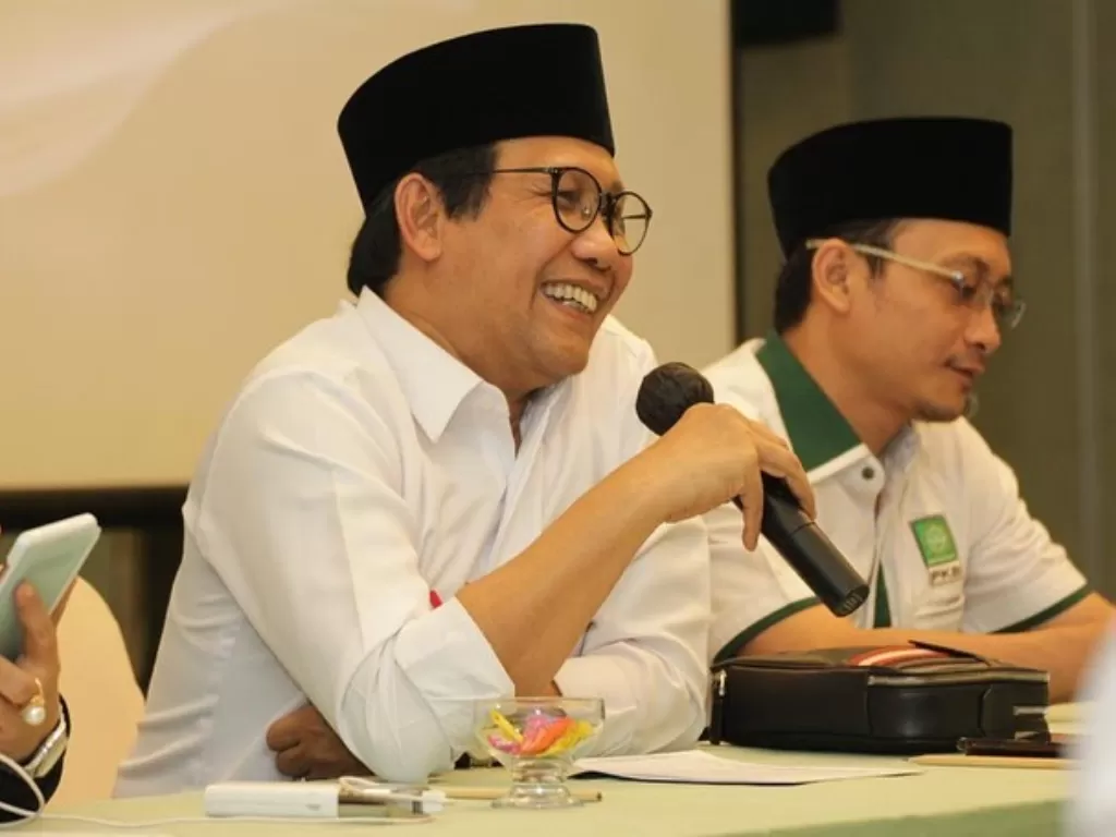 Kakak dari Ketua Umum PKB Muhaimin Iskandar, Abdul Halim Iskandar. (Antara/@halimiskandarnu)