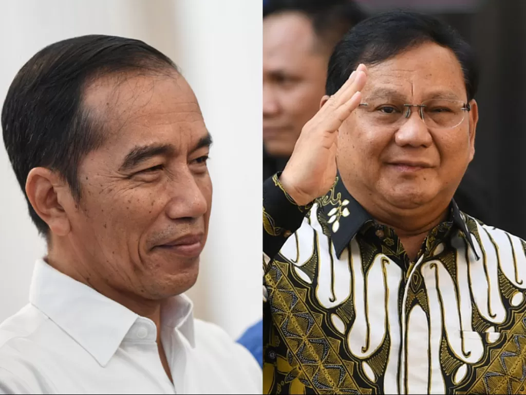 Presiden Joko Widodo menunjuk Prabowo Subianto menjadi Menteri Pertahanan (Antara/Wahyu Putro)