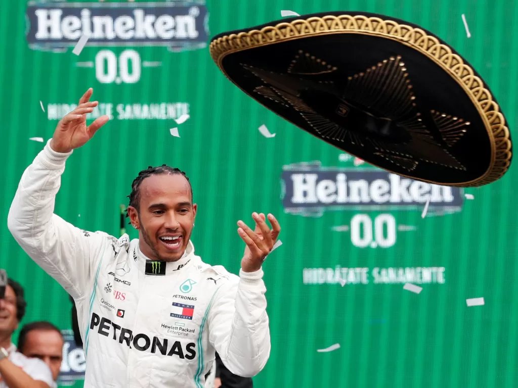 Lewis Hamilton. (Reuters/Carlos Jasso)