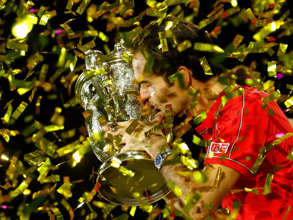 Roger Federer. (Reuters/Arnd Wiegmann)