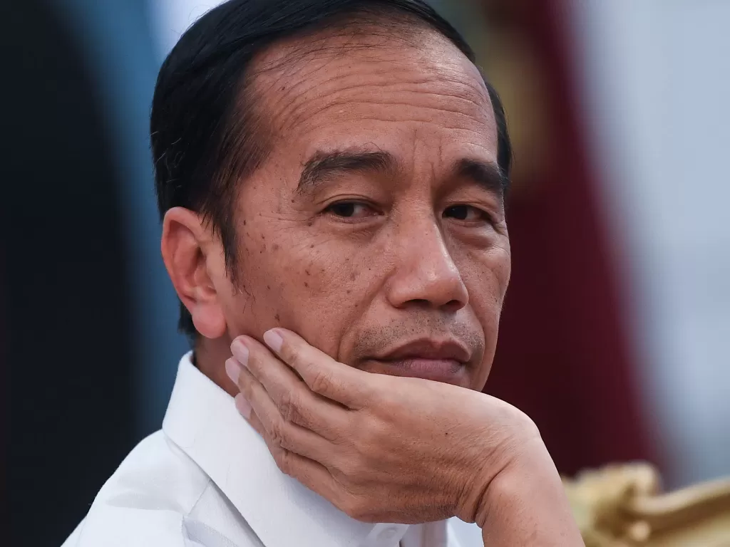Presiden Jokowi masih dinanti sikapnya soal Perppu KPK (Antara/Wahyu Putro A).