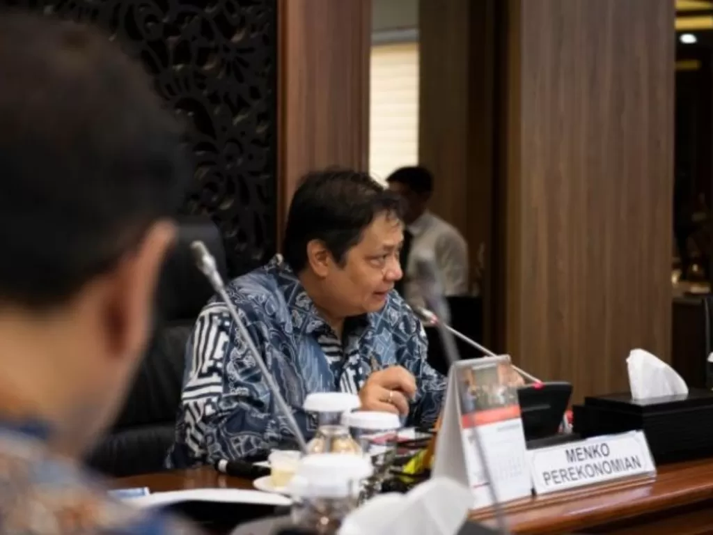 Menteri Koordinator Perekonomian Airlangga Hartarto. (ekon.go.id).