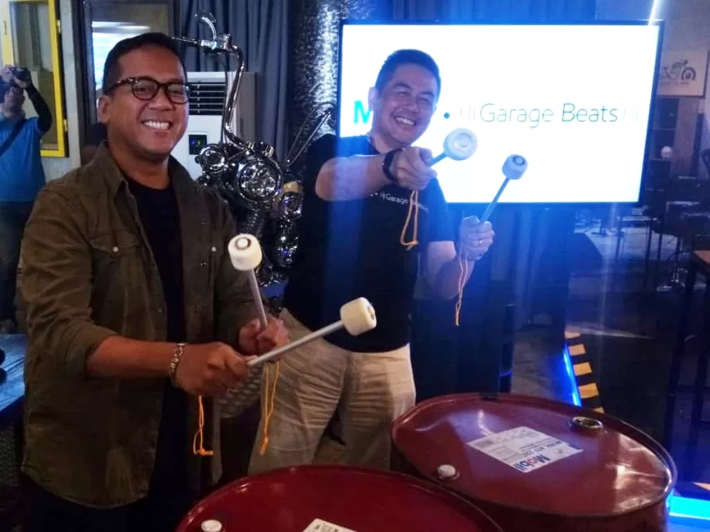 Peluncuran Mobil™  Garage Beats di Jakarta. (Wilfridus Kolo)