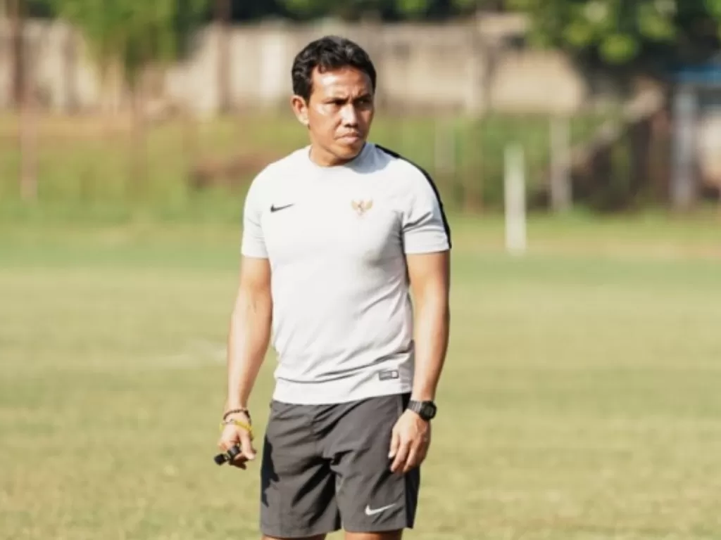 Pelatih Timnas Indonesia U-16, Bima Sakti. (pssi.org)