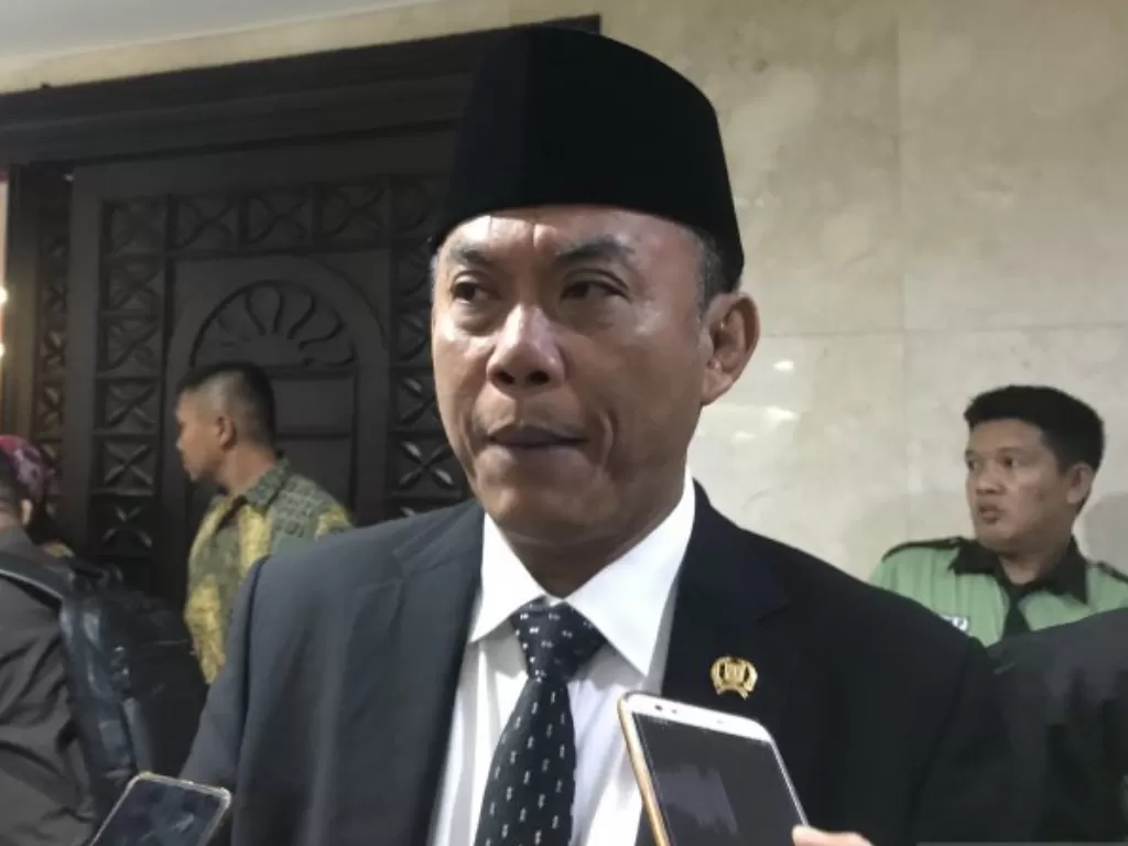 Ketua DPRD DKI Jakarta, Prasetyo Edi Marsudi. (Antara/Arindra Meodia)