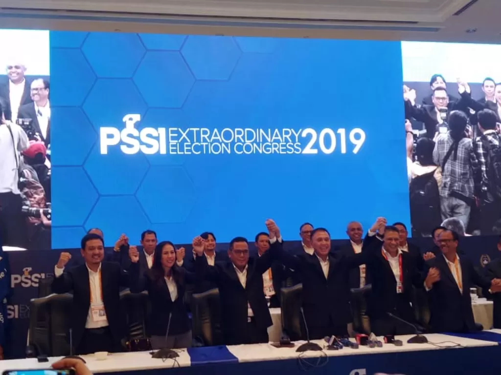 Para pengurus PSSI periode 2019-2023. (Dok. PSSI)