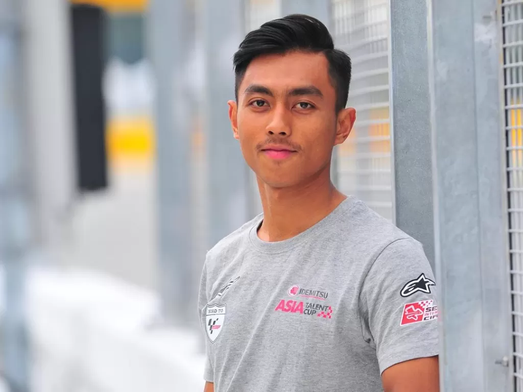 Mendiang pembalap Astra Honda Racing Team Afridza Munandar. (Instagram/@astrahondaracingteam)