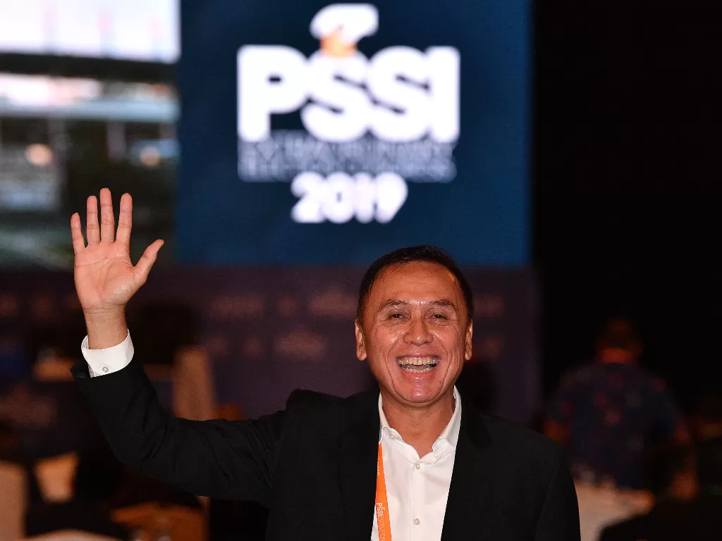 Ketua Umum PSSI periode 2019-2023 Mochamad Iriawan atau akrab disapa Iwan Bule. (Antara/Sigid Kurniawan)