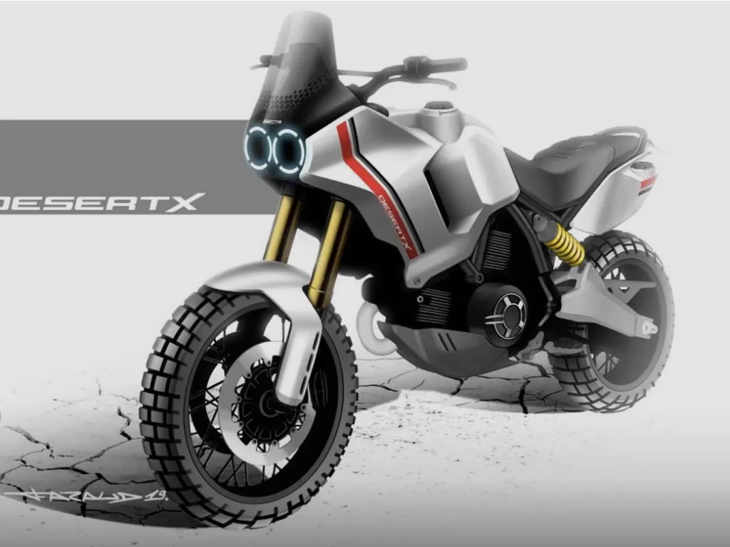 Ducati DesertX. (rideapart.com)