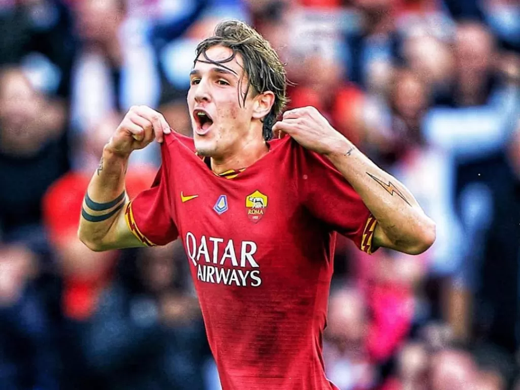 Pemain AS Roma, Nicolo Zaniolo. (Instagram/@laroma1927)