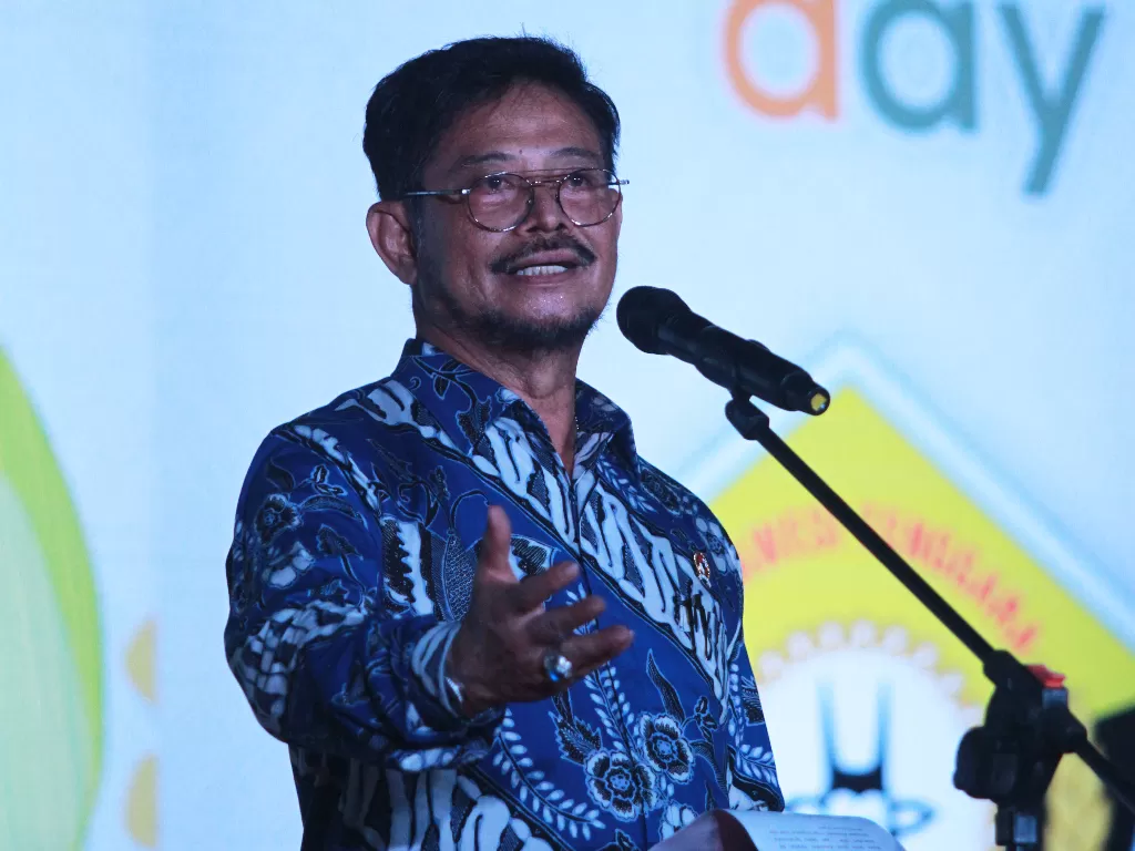 Menteri Pertanian, Syahrul Yasin Limpo (ANTARA/Jojon/pd)