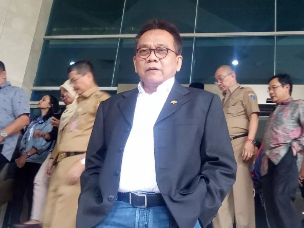 Wakil Ketua DPRD DKI Jakarta M Taufik. (Antara/Susylo Asmalyah)