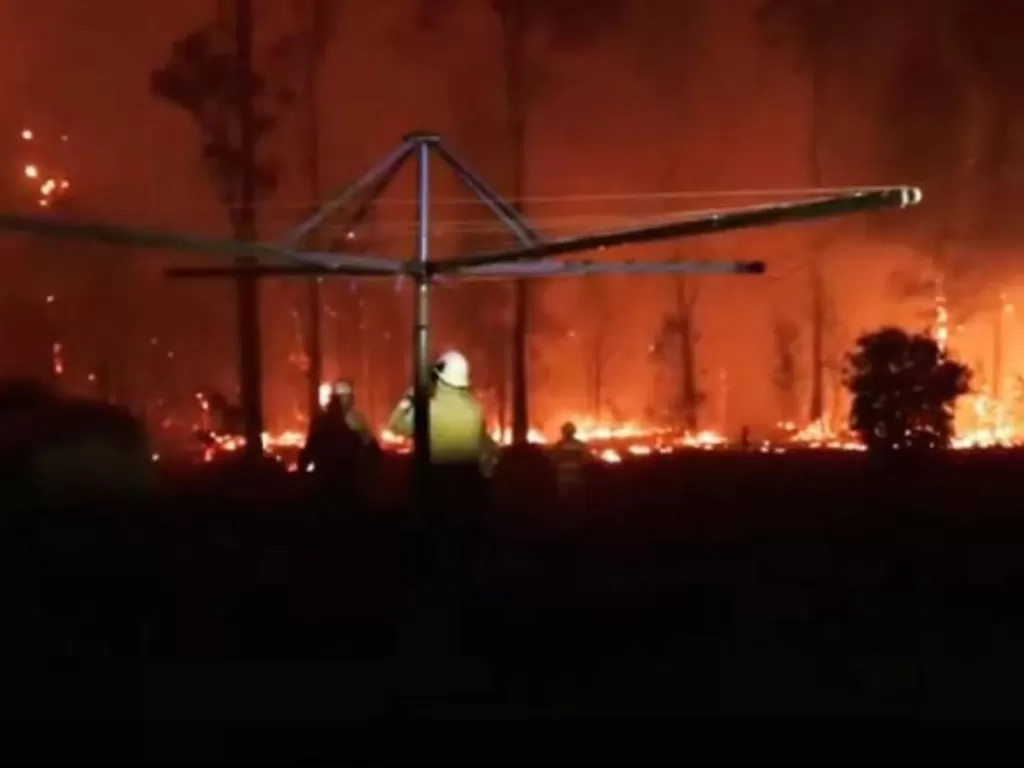 Kebakaran hutan di Australia. (Reuters)