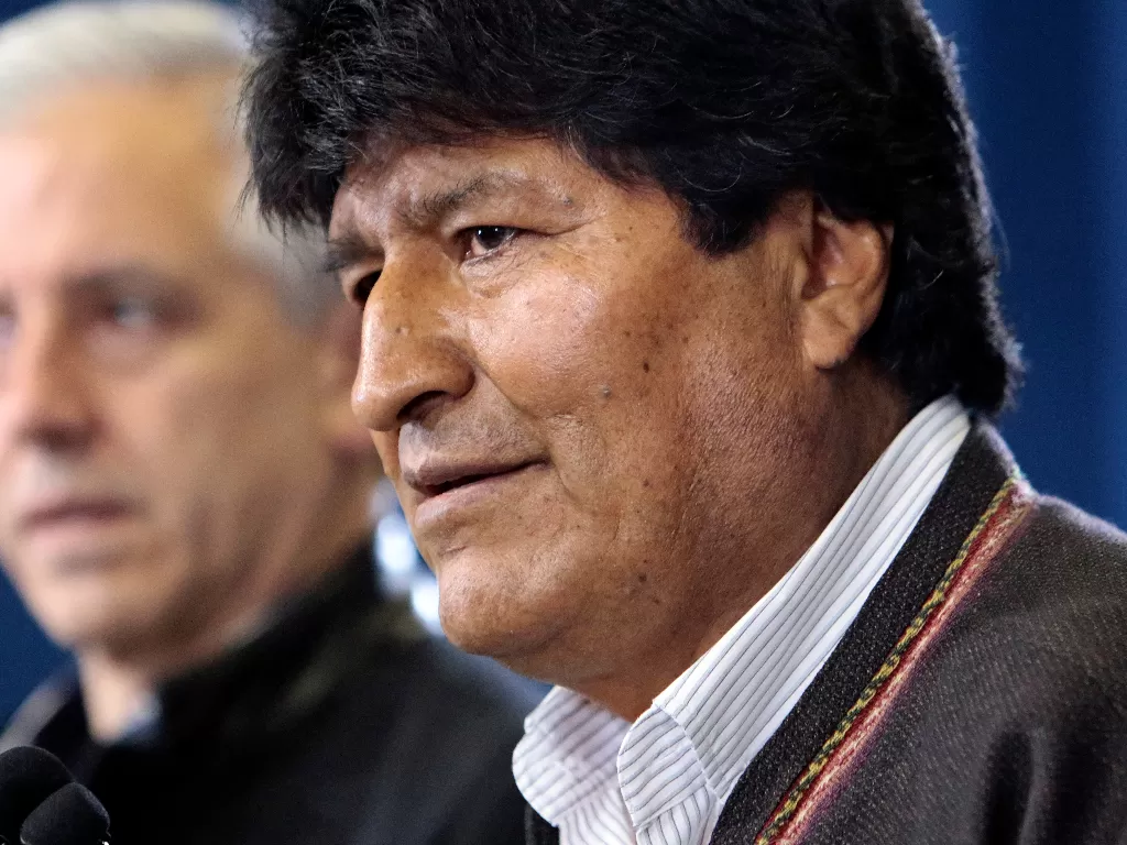 Mantan Presiden Bolivia Evo Morales. (Reuters/Manuel Claure)