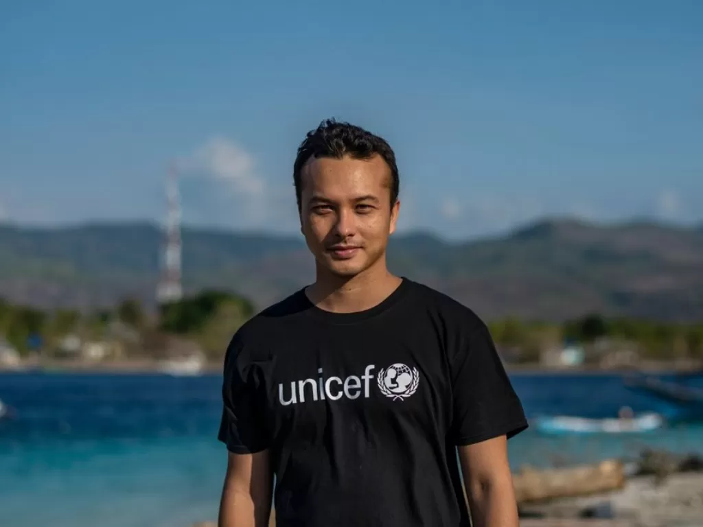 Nicholas Saputra, Duta Nasional UNICEF Indonesia (Twitter/UNICEF Indonesia)
