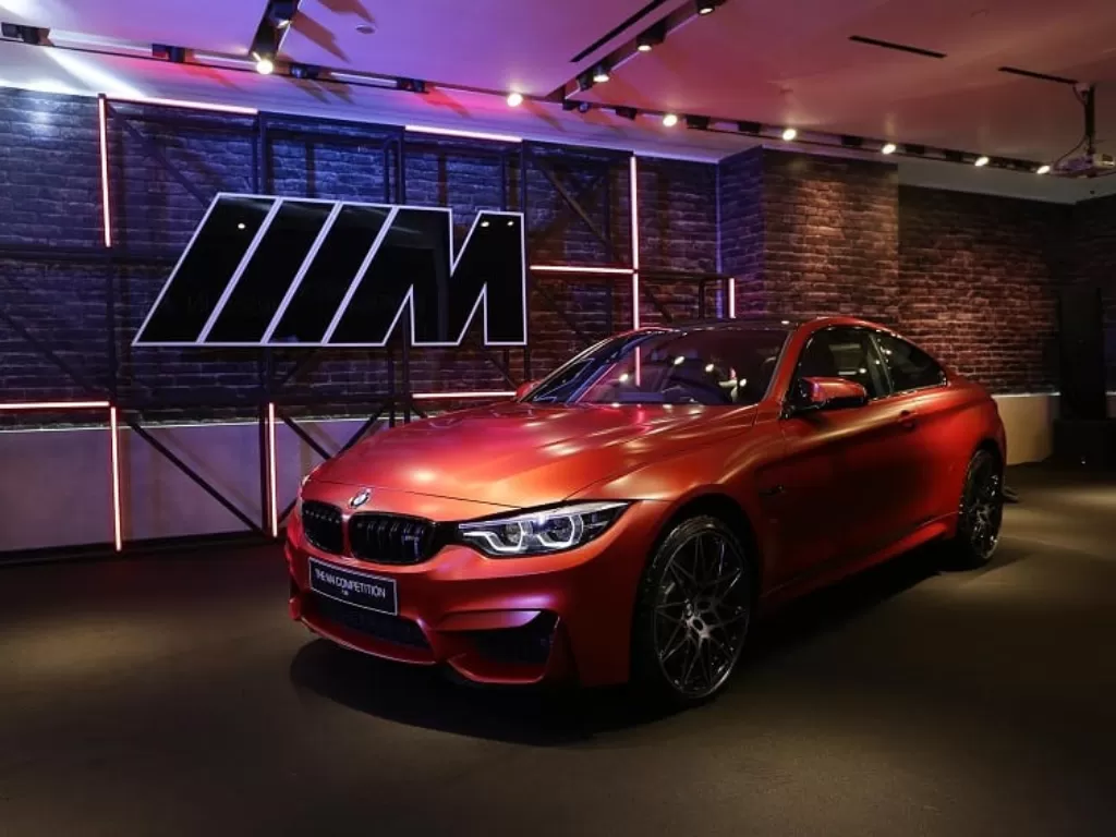 Tampang BMW M4 Competition. (BMW Indonesia)