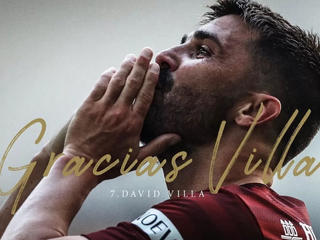 David Villa. (Instagram/@hiroki21ikura)