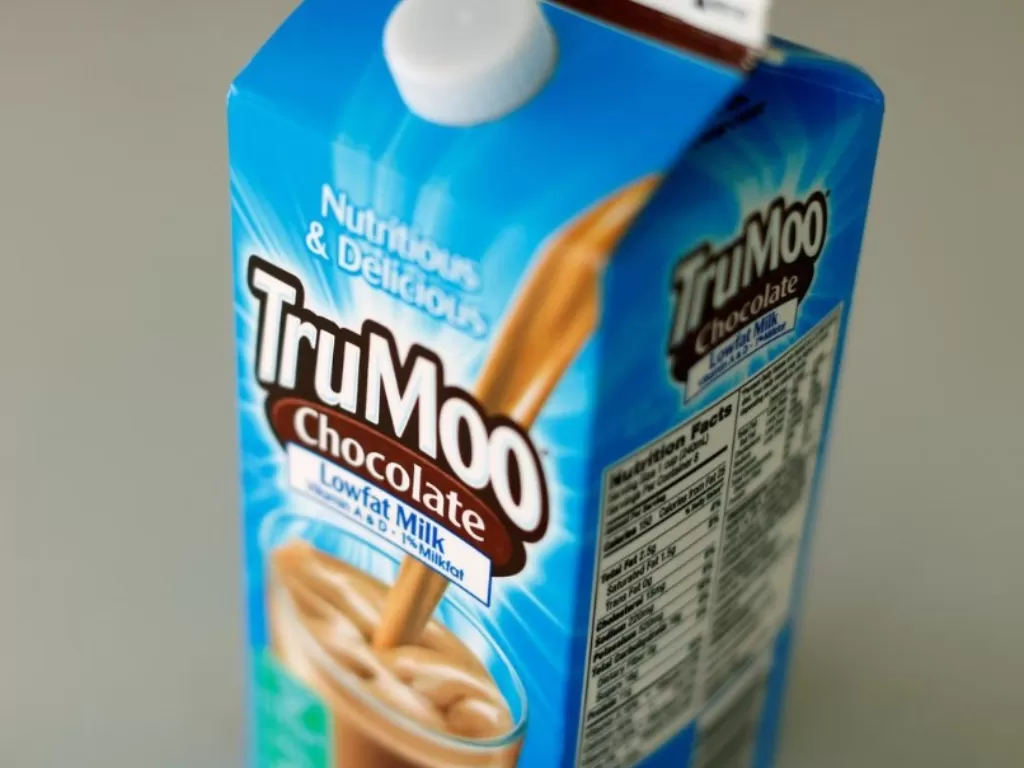Susu coklat TruMoo yang diproduksi oleh Dean Foods Co. (Reuters/Mike Blake)