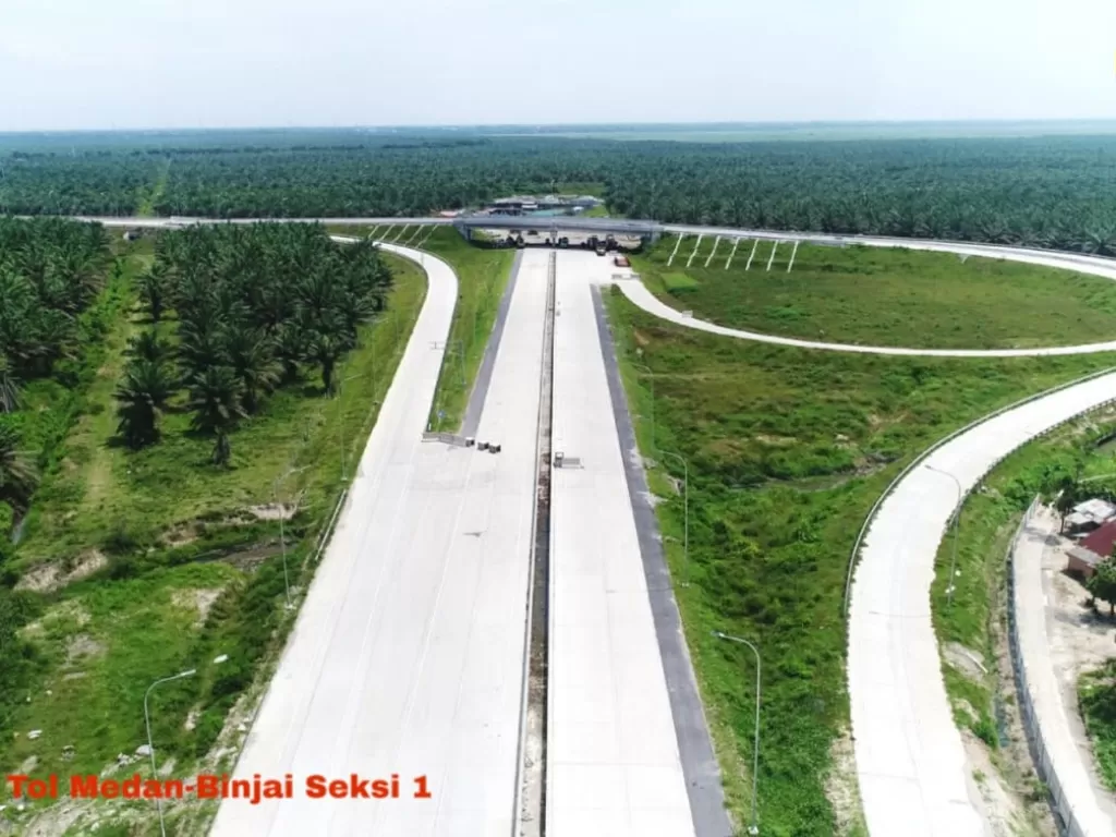 Jalan Tol Trans Sumatera. (PUPR).