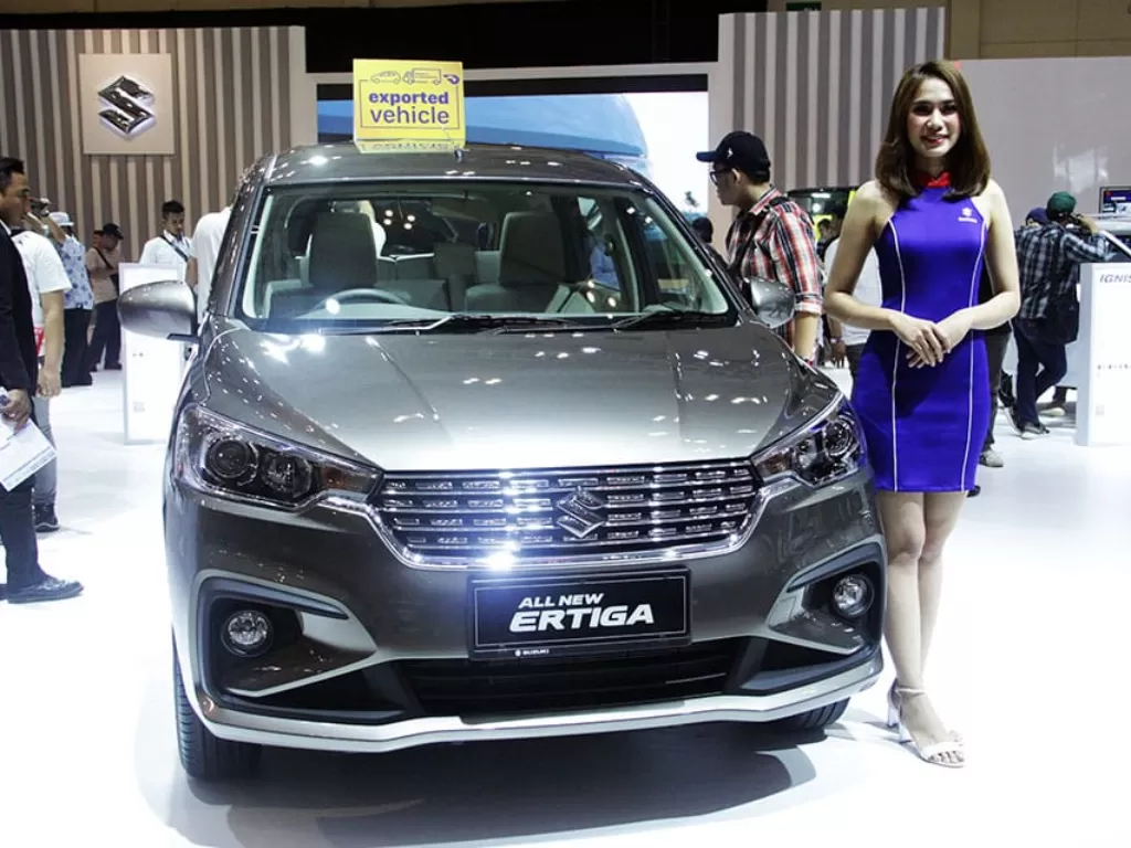Suzuki All New Ertiga. (Indozone/Wilfridus Kolo)