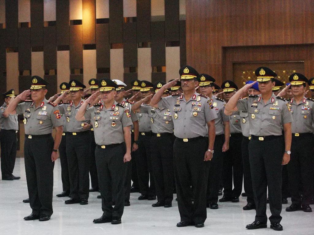 Kepolisian Negara Republik Indonesia. (Antara/Reno Esnir)
