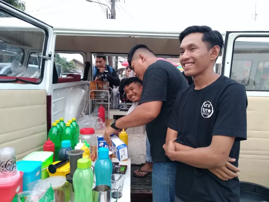 Kedai Kopi Kito Rato Sahabat Inspirasi Indonesia yang dijalankan para disabilitas. (Indozone/Nanni Suherni).