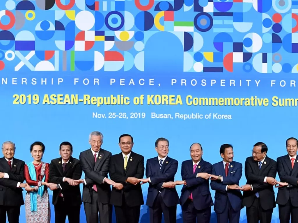 ASEAN-Republic of Korea (RoK) Summit Plenary Season. (Sekretariat Presiden).
