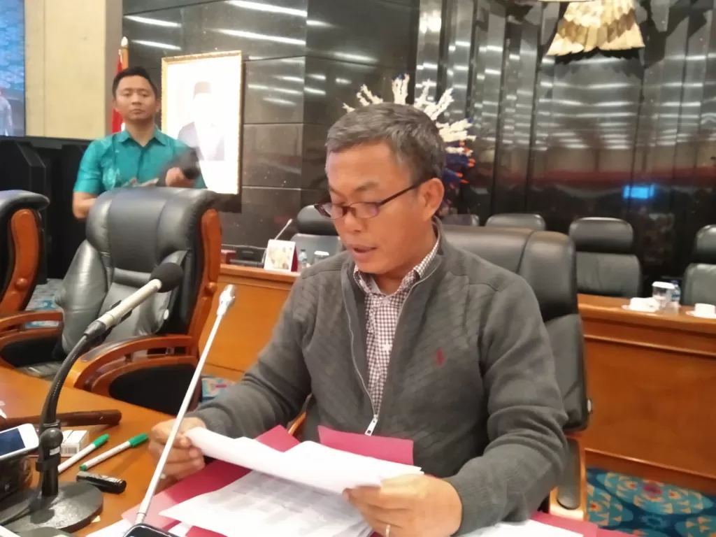 Ketua Banggar DPRD DKI Jakarta, Prasetyo Edi Marsudi. (Indozone/Nani Suherni)
