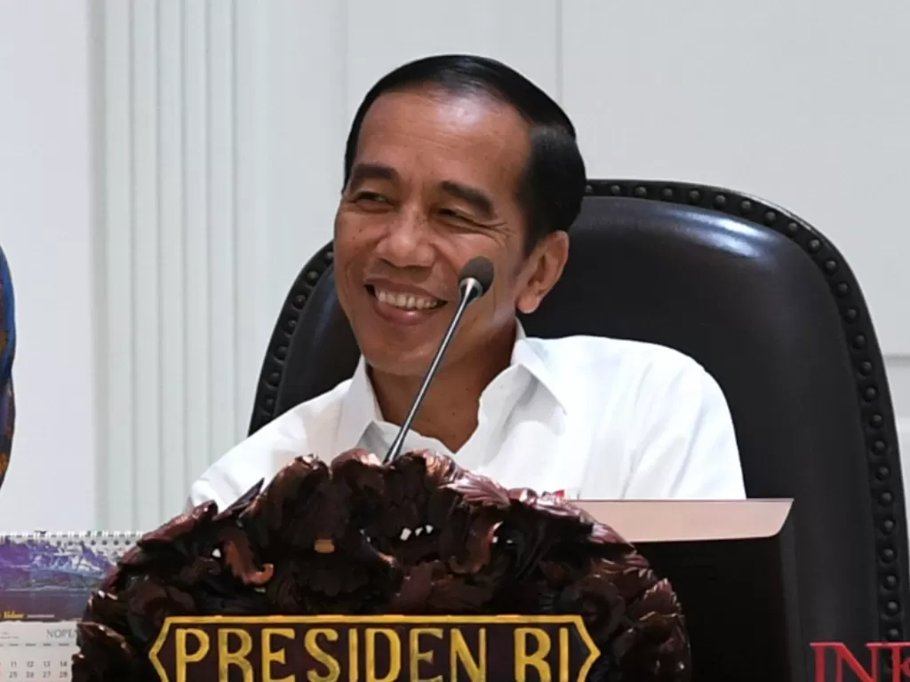 Presiden Joko Widodo (Jokowi). (Antara/Wahy Putro A)