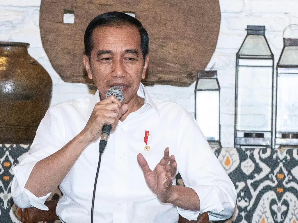 Presiden Joko Widodo (Jokowi). (Antara/Aprillio Akbar)