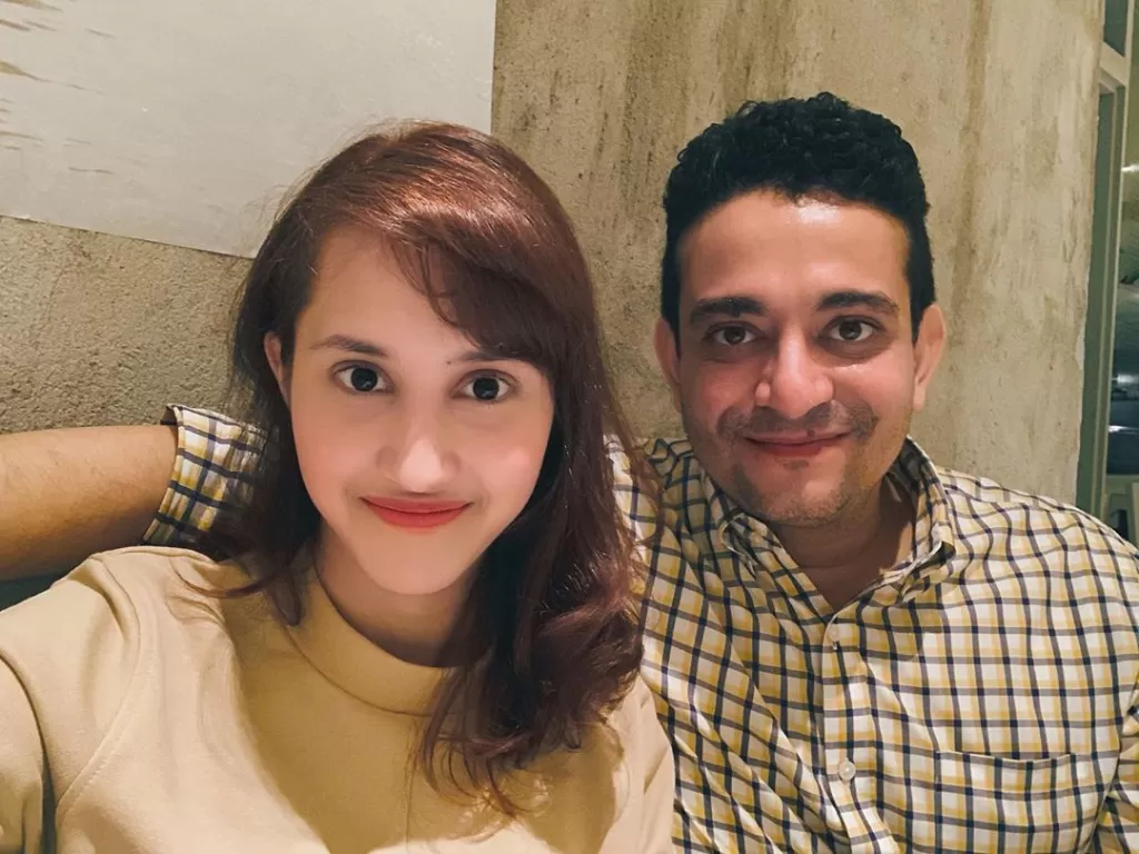 Tsamara Amany Alatas dan suami. (Instagram/@tsamaradki)