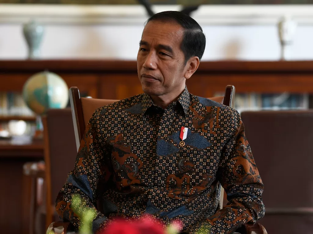 Presiden Jokowi sudah membentuk Dewan Pengawas KPK (Antara/Aditya Pradana Putra).