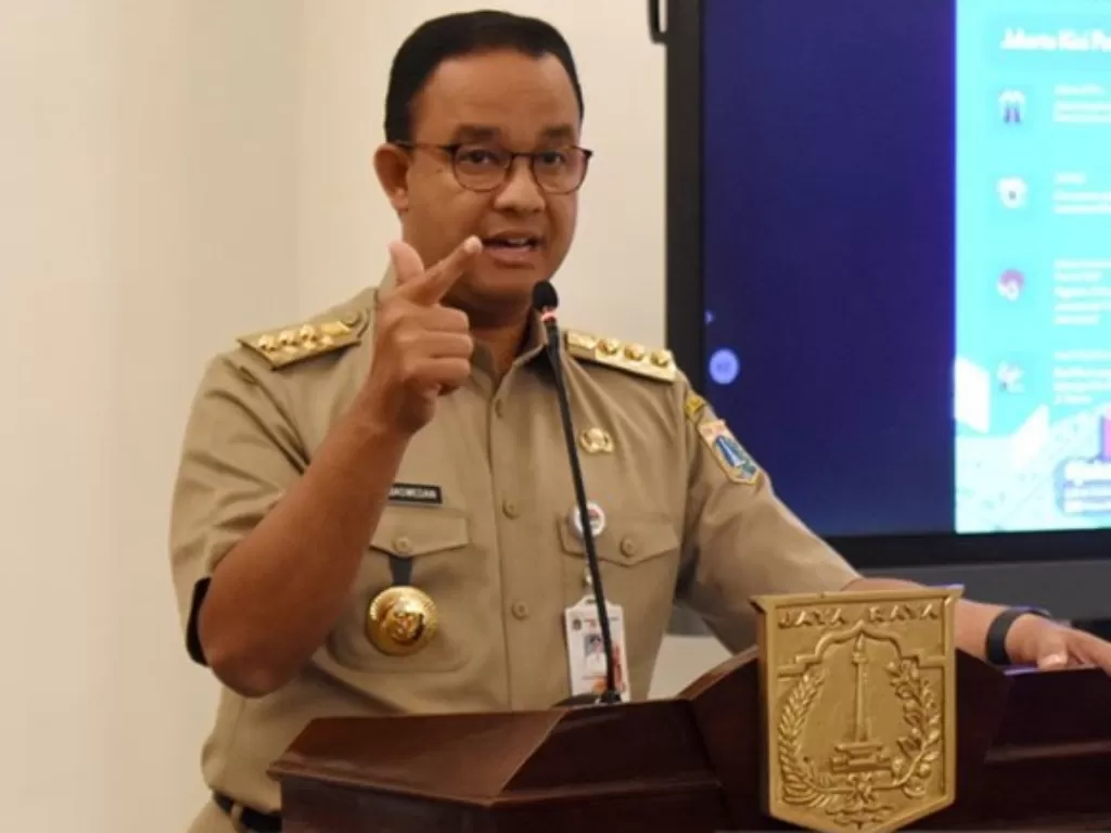 Gubernur DKI Jakarta Anies Baswedan. (Antara/Fauzi)