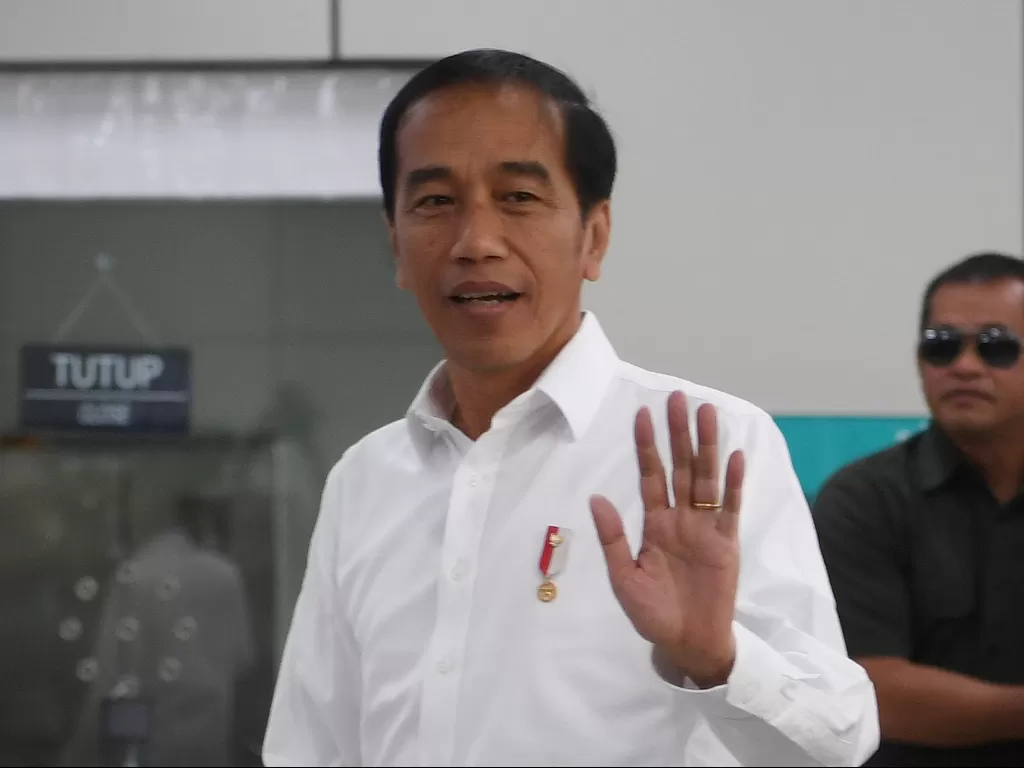 Presiden Jokowi diminta tidak memilih dewan pengawas KPK dari kalangan partai (Antara/Wahyu Putro A).