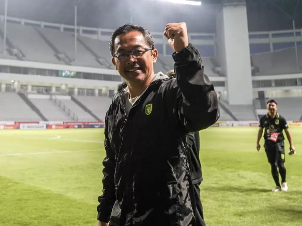 Pelatih Persebaya, Aji Santoso. (Instagram/@officialpersebaya)