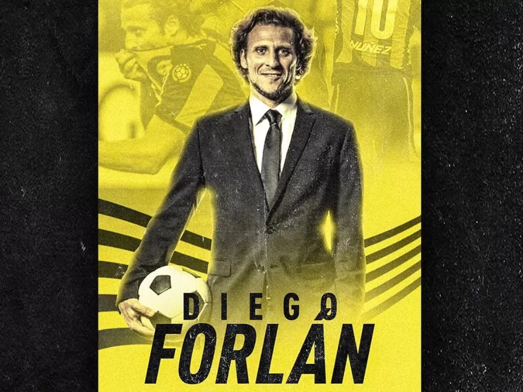Diego Forlan. (Instagram/@oficialcap)