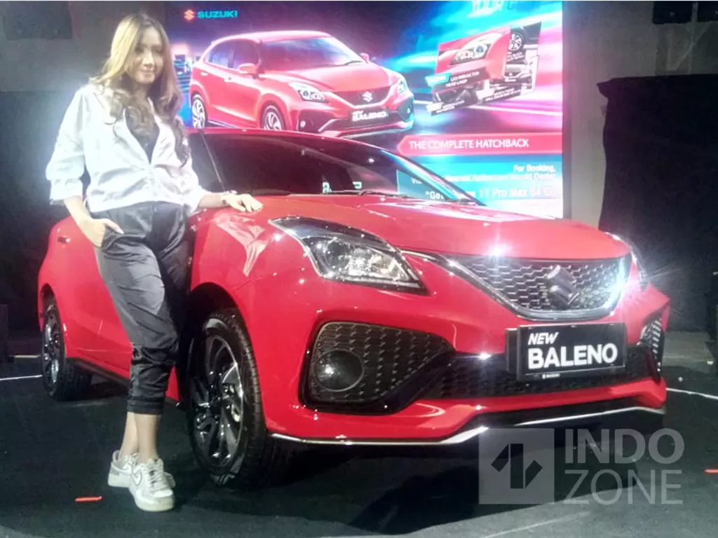 Suzuki New Baleno tampil lebih sporty. (Indozone/Wilfridus Kolo)