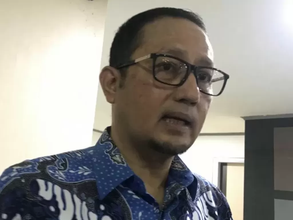 Direktur Jenderal Aplikasi dan Informatika Kementerian Komunikasi dan Informatika, Semuel A. Pangerapan. (photo/ANTARA/Arindra Meodia)