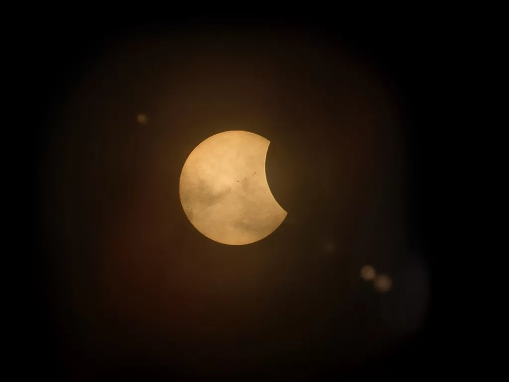Ilustrasi gerhana matahari. (pexels.com)