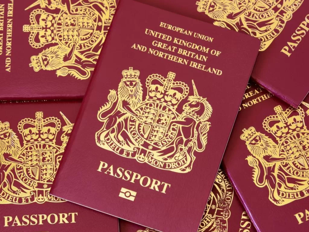 Paspor Britania Raya/Ilustrasi/Thesun