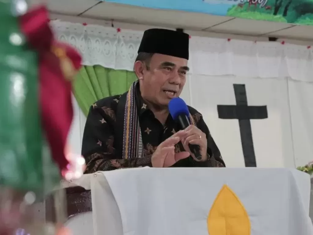 Menteri Agama Fachrul Razi. (Photo/ANTARA/Anom Prihantoro)