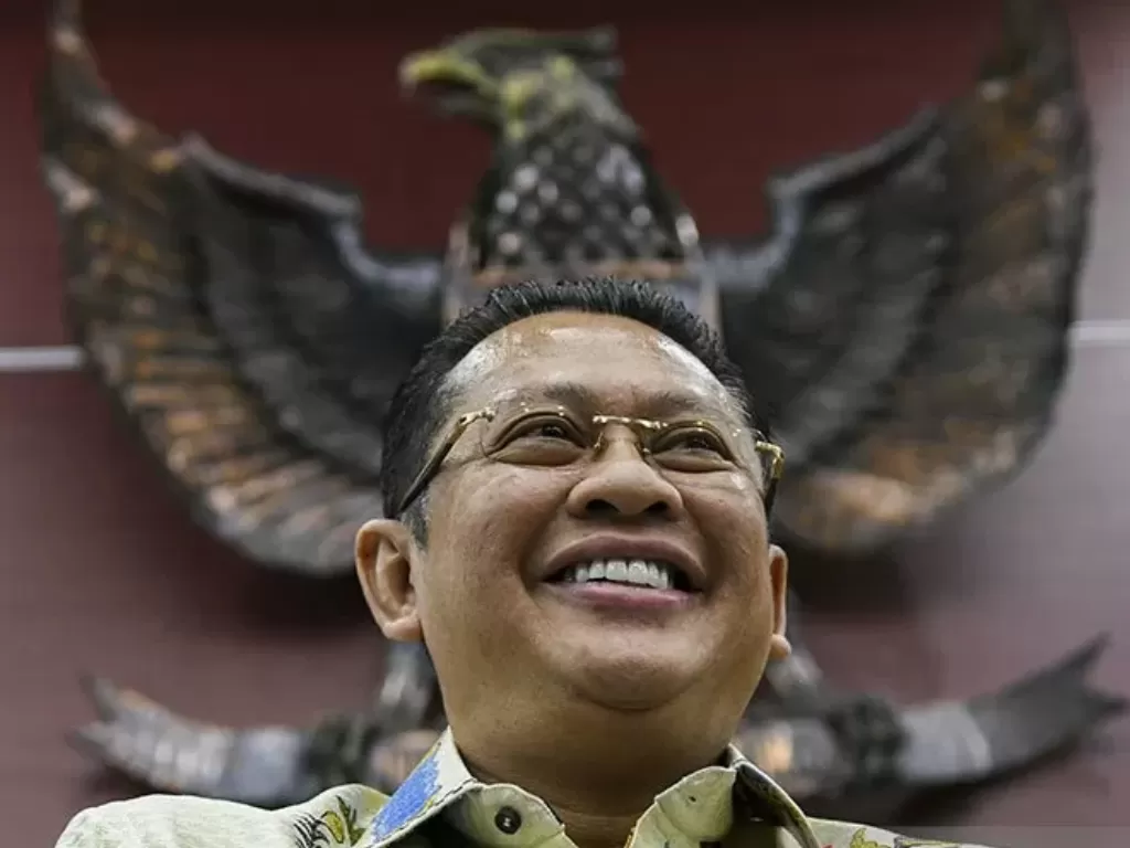 Ketua MPR, Bambang Soesatyo. (Antara Foto/Galih Pradipta)