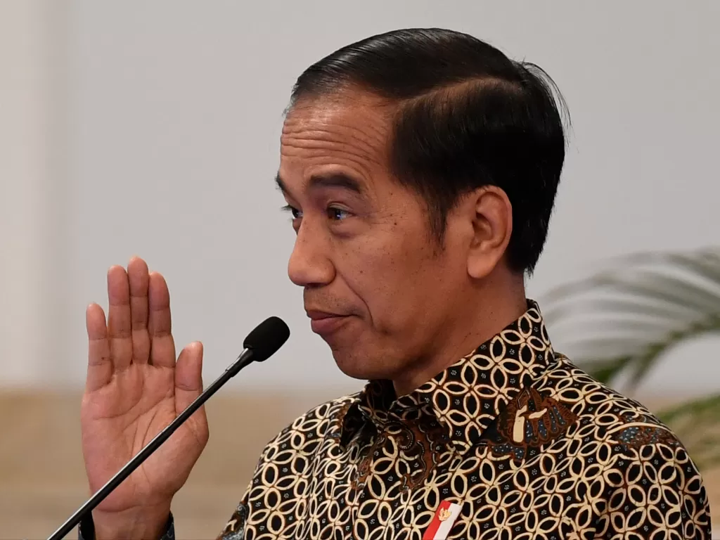Presiden Joko Widodo (Jokowi). (photo/ANTARA/Puspa Perwitasari)